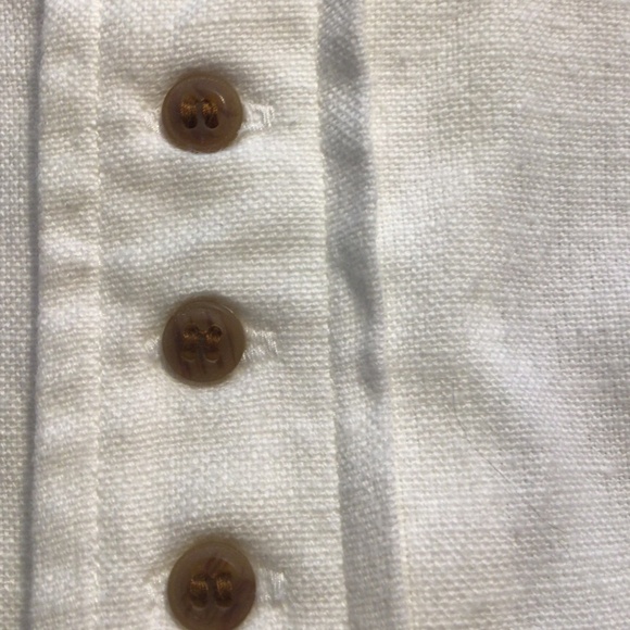 Linen + Cotton Yellowstone style Irish Long Sleeve Button Up Shirt - Picture 5 of 5